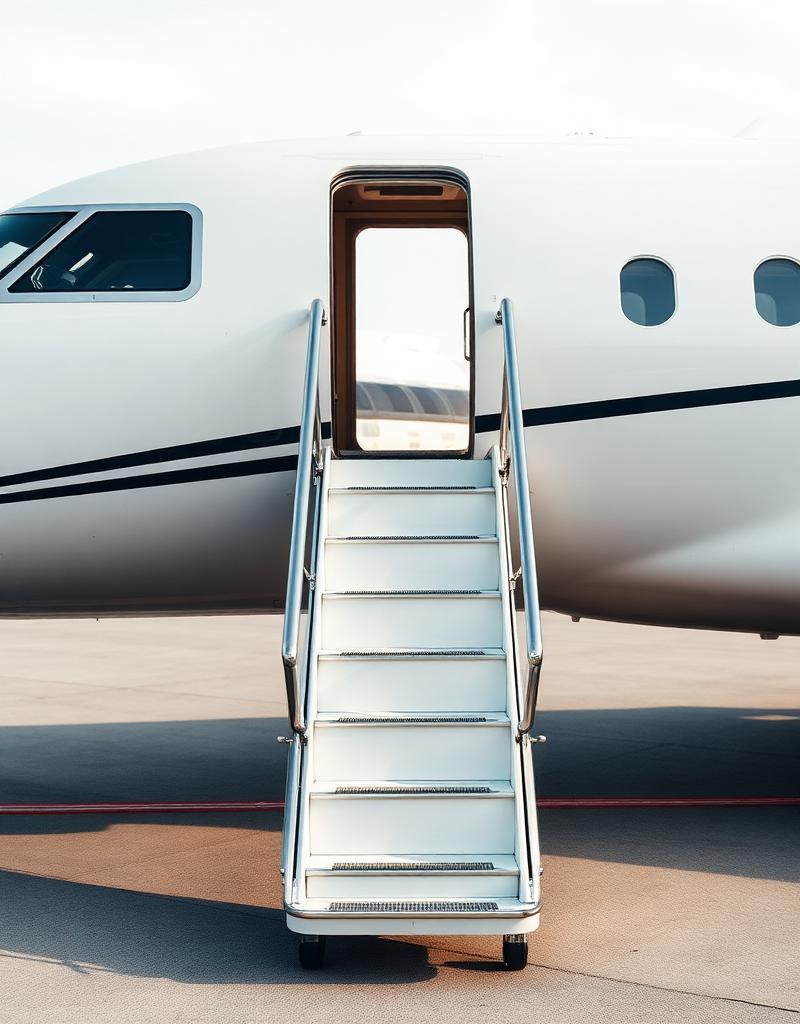 Private jet stairs